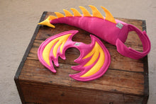 Kids Dragon Costume - Pink and Yellow