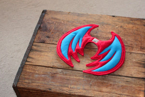 Kids Dragon Costume - Red and Blue