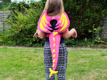 Kids Dragon Costume - Pink and Yellow